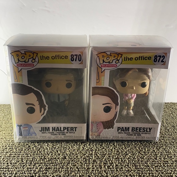 Funko Pop The Office Jim and Pam figures NIB - Picture 1 of 4